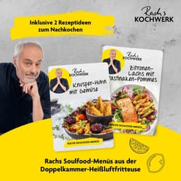 Dubbele Kamer Heteluchtfriteuse - Airfryer Dubbel - Gezond Frituren - Smart Finish Synchronisatie - 7 Liter - Zwart — thumbnail 2
