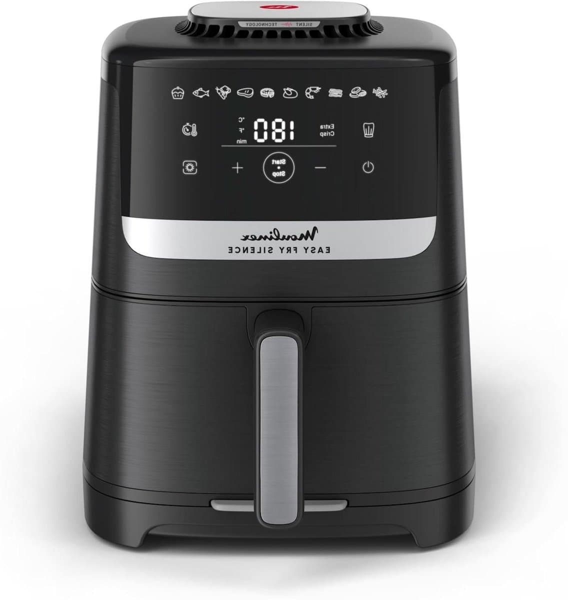 Airfryer XL - Olievrije Frituurpan - Gezond Koken - Stille Technologie - 5 Liter - Zwart — afbeelding 1