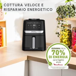 Airfryer XL - Olievrije Frituurpan - Gezond Koken - Stille Technologie - 5 Liter - Zwart — thumbnail 2