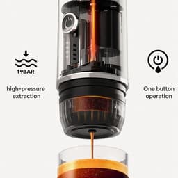 Draagbare Elektrische Espressomachine - USB Oplaadbaar en Ideaal voor Reizen — thumbnail 2