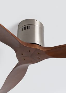 CREATE - Plafondventilator silent 100% hout 40W (Ø132cm) - Geen licht - Afstandsbediening - 6 snelheden - Programmeerbaar - WIND CALM NATURAL WOOD — thumbnail 2