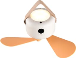 Fantiluxe - Anders - Plafondventilator met verlichting - Wit - Ø27cm - Afstandsbediening - Met lamp - Plafond ventilator - Slaapkamer — thumbnail 4
