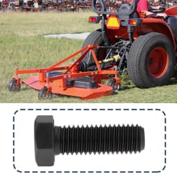 Dailygoods- Maaierblad Vervangend - 2 Stuks - Compatibel met Servis Rhino Breeze - Onderdeelnummer 00775026 - M12x1,75 - Schokbestendig Staal - Grasmaaieronderdeel — thumbnail 3