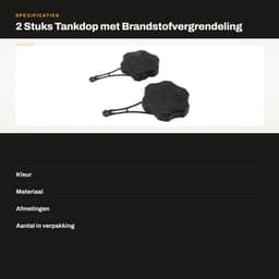 Dailygoods- Tankdop Efficiënte Brandstofvergrendeling - Geschikt voor Grasmaaier - Motorgrasmaaier - Verlengde Levensduur - Voorkomt Vuil/Vocht - Optimale Productprestaties - Brandstoftankdeksel — thumbnail 3