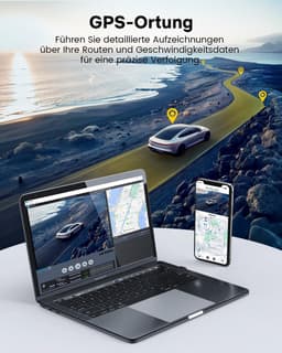 Auto Camera - Rijrecorder - Veilig Rijden - 4K Voor en Achter - 318 inch Touchscreen - Zwart — thumbnail 5