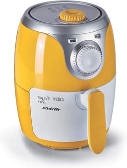 Heteluchtfriteuse - Airfryer Mini - Gezond Frituren - Compact Ontwerp - 2 Liter - Geel — thumbnail 1