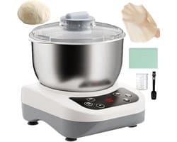 Deegmixer - Kneedmachine Elektrisch - Thuis Bakken - Automatische Fermentatie - 7L/9L - Zilver