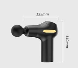 Massagers Massage Gun Deep Tissue Massager, 32 Speeds Percussion Massager with LCD Screen, Handheld Muscle Massage Gun with 4 Massage Heads for Muscle Pain Relief Relaxation (Color : Green — thumbnail 5