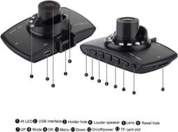 Auto Rijrecorder - Dashcam Video - Veilig Rijden - Nachtzicht Functie - 1080P HD - Zwart — thumbnail 4