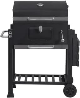 Weelora Barbecue - Barbecues - Barbecue Houtskool - Grill - Met Wielen - Multifunctioneel -113x455x100cm - Kleur Zwart — thumbnail 4
