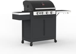 Barbecook Stella 4311 - Gas BBQ barbecue - 4 branders - Met infrarood zijbrander - Met zijtafel - Incl. plancha plaat — thumbnail 1