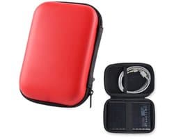 MTTProducts - Externe Hardeschijf Beschermcase - Shockproof - Rood - Bescherming voor 2.5 Inch HDD/SSD - Draagbare Opslag - Waterdicht