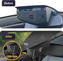 Dashcam 4K - Autocamera UHD - Veilige Rit - OEM-geïntegreerde stijl - 64GB Kaart - Zwart — thumbnail 5