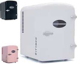 NETTLIFE Mini Koelkasten 4L - Mini-Koelkasten - 12V/230V Auto Aansluiting - 25dB - Vrijstaand - Geschikt voor dranken cosmetica voedsel - Minikoelkast ideaal - voor in de auto - kamer - camping - kantoor - Wit — thumbnail 5