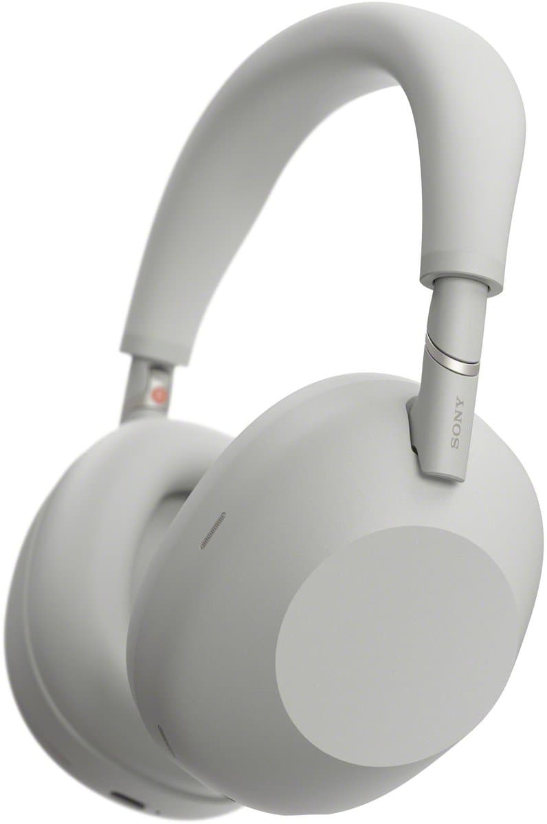 SONY WH-1000XM6 Over-ear Draadloze hoofdtelefoon met Noise-cancelling Zilver — afbeelding 1