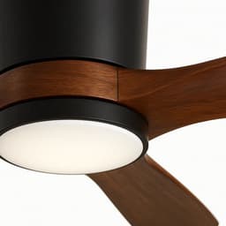 LED Plafondventilator | Zwart | 18W | 1440 lumen | CCT - Kleurwissel | Niet dimbaar — thumbnail 5