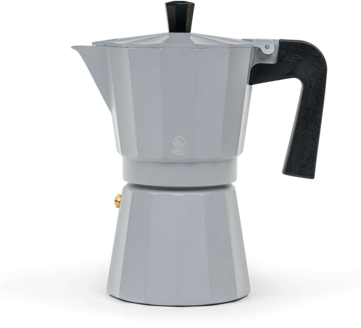 Leopold Vienna - Percolator Moshi Grijs 6-kops - mokkapot — afbeelding 1