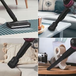 Hoover HF410H 011 Steelstofzuiger Batterij/Accu Droog Micro Zakloos 0,4 l 240 W Magenta 2,5 Ah — thumbnail 5