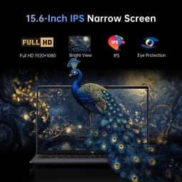 Acemagic LX15 Laptop - 15,6 inch - Intel N95 processor tot 3,4 GHz - 16GB DDR4 RAM 512GB SSD - Windows 11 Pro - WiFi 5 - BT5.0 - Notebook Grijs — thumbnail 3