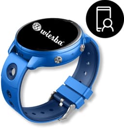 Wiesba WB56 - GPS horloge kind | 4G kinder smartwatch | Wiesba WB56 | Kinderhorloge met GPS | SOS horloge kind | Videobellen horloge kind | GPS tracker horloge kinderen | Smartwatch kinderen waterproof | Kinderhorloge schoolmodus — thumbnail 4