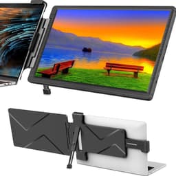 Portable Monitor - Tri Screen - Laptop Uitbreider - Full HD — thumbnail 1