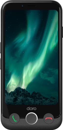 Doro Aurora 11 11,4 cm (4.5") Dual SIM Android 14 4G USB Type-C 4 GB 64 GB 3000 mAh Grafiet — thumbnail 1
