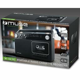 Muse M-152RC - Draagbare radio/cassetterecorder — thumbnail 4