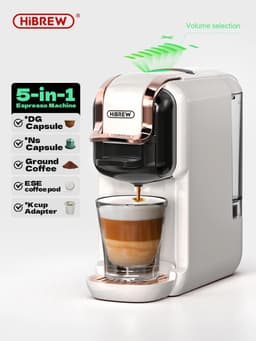 5-in-1 Koffiezetapparaat – Espressomachine – Heet & Koud – Coffee Machine – 20 Bar Druk — thumbnail 1