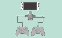 Hori Nintendo Switch 2 Standaard - Dual USB Playstand - Zwart — thumbnail 5