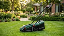 Accu Grasmaaier 18V - 32 cm Maaibreedte - Borstelloze Motor - Inclusief Mulchplug & 35L Grasopvangbak - Excl. Accu - Laura Homestore — thumbnail 5
