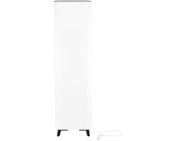 Infraroodverwarming Torenzuil - 1000 W Vermogen - Wit Kleur - Siliconen Verwarmingsdraad - Voor Binnen Gebruik - Wifi Thermostaat