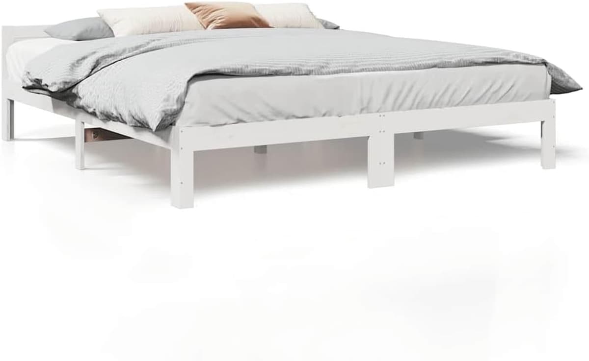 Bedframe van grenenhout, 160 x 200 cm — afbeelding 1