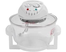 Glazen Luchtfriteuse, 12 Liter, 1200-1400 W, Olievrije Friteuse met Timer van 60 Minuten en Temperatuurregelaars van 149 ° F - 482 ° F 360 ° Zichtbaar Aanrecht Luchtfriteuse Oven