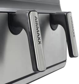 Heteluchtfriteuse Dubbele Compartiment - 8 Liter Capaciteit - 1700 W Vermogen - Kunststof Aluminium - Voor Gezond Koken — thumbnail 4