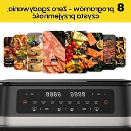 Airfryer – Heteluchtfriteuse – Digitale Friteuse – Gezond Koken – XXL 11L – 2950W Vermogen – Dual-Zone Met Verwijderbare Divider — thumbnail 5