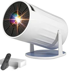 Mini-beamer draagbaar - 4K 1080P projector - WiFi 6 en Bluetooth 5.2 - ideaal voor thuisbioscoop - ShopVlot — thumbnail 1