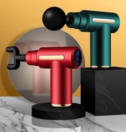 Massagepistool - Spierstimulator - Spierherstel - 6 Snelheden - 06 kg - Zwart — thumbnail 2