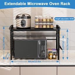 Uitschuifbare Magnetron Rack voor Keukenorganisatie — thumbnail 2