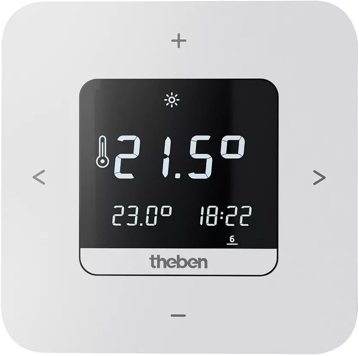 Theben RAMSES 812 top3 Digitale klokthermostaat weekprogramma, 230 V, netvoeding, app, display, 8120200 — afbeelding 1