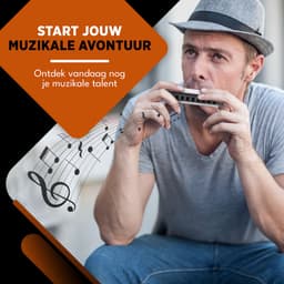 Finesse Mondharmonica - C Majeur - met Case - voor Volwassenen & Kinderen - Zilver — thumbnail 3