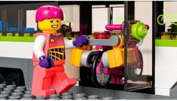 Lego City 60337 Passagierssneltrein Bouwstenen — thumbnail 4
