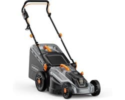 Elektrische Grasmaaier 1600W - Tuinonderhoud met Inklapbaar Stuur en 5 Hoogte-instellingen