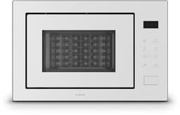 Klarstein Magnetron Velaire inbouwmagnetron met grill – 25 l, 850 W & 1200 W grill, 8 programma's, touchbediening, roestvrij staal, inbouwmagnetron, wit - 25L - voor Keuken - Timer - RVS - Aluminium glas Display - Microwave — thumbnail 1