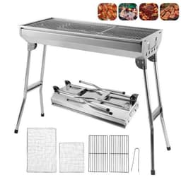 PIPIPOXER-Opvouwbare Houtskool BBQ Grill voor Buiten -voor op de camping, staande grill — thumbnail 1