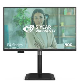 Aoc 24P4U Ips-Monitor Voor Pc, Laptop, Computer, Fhd 120Hz, Luidsprekerhub, Hdmi Dp — thumbnail 1