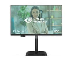 Aoc 24P4U Ips-Monitor Voor Pc, Laptop, Computer, Fhd 120Hz, Luidsprekerhub, Hdmi Dp