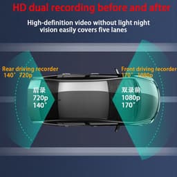 Auto Video Dash Cam WiFi Auto DVR Rijrecorder Verborgen Dashboard Camera Voertuig — thumbnail 4