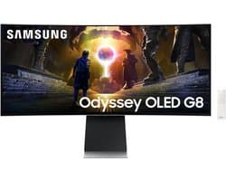 Samsung 34" Odyssey OLED G8 G85SD Ultra WQHD 175Hz Gaming Monitor