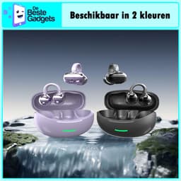 Draadloze oordopjes met Oorclip Paars - Geschikt voor Apple en Android - Bluetooth 5.4 - Draadloze oortje Bluetooth - Sport Oordopjes - Bluetooth Oordopjes - Draadloze Oordopjes - Oortjes Draadloos - In-Ear Oordopjes - Model W18 — thumbnail 5