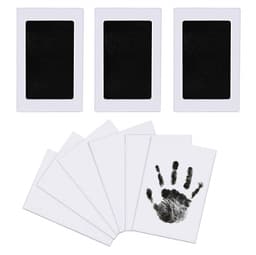 EXCITAT Hand- en voetafdrukset - Inktloze stempelkussens - Clean Touch stempels - Geschikt voor honden- en kattenpoten, souvenirs voor babyshowers - 3 stuks — thumbnail 3